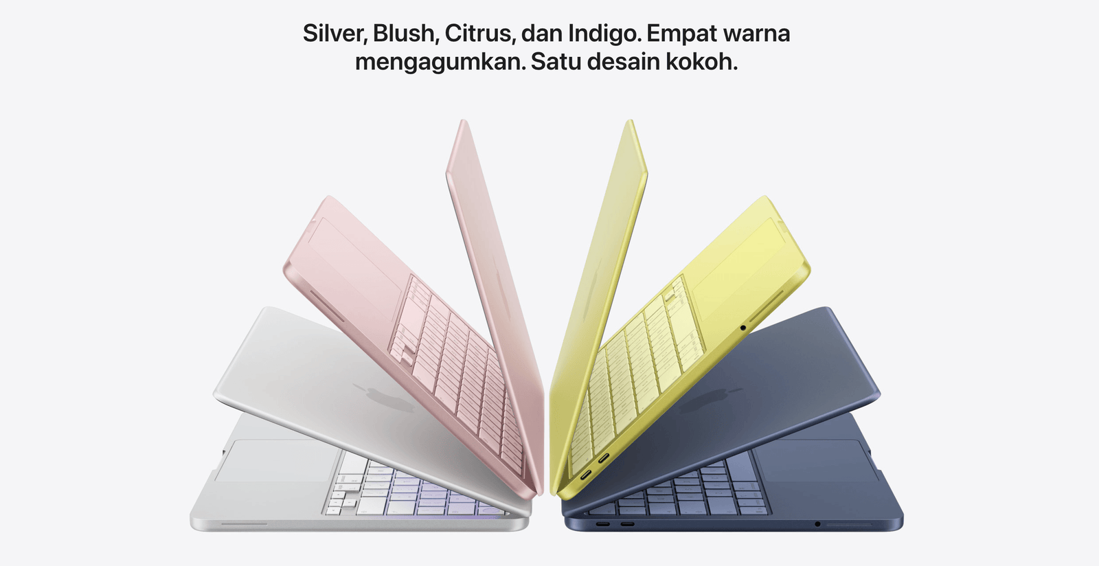 Varian warna Macbook Neo